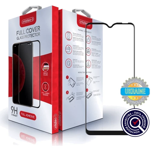 Аксессуар для смартфона Intaleo Tempered Glass Full Glue Black for ZTE Blade A7S