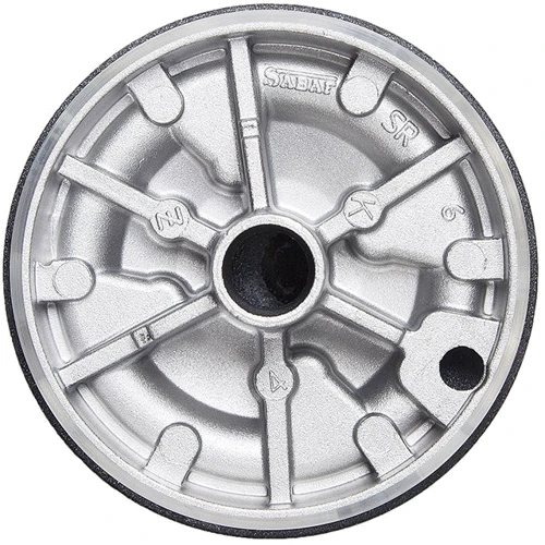 Варильна поверхня газова Perfelli HKM 639 BL RETRO: Кількість конфорок 4