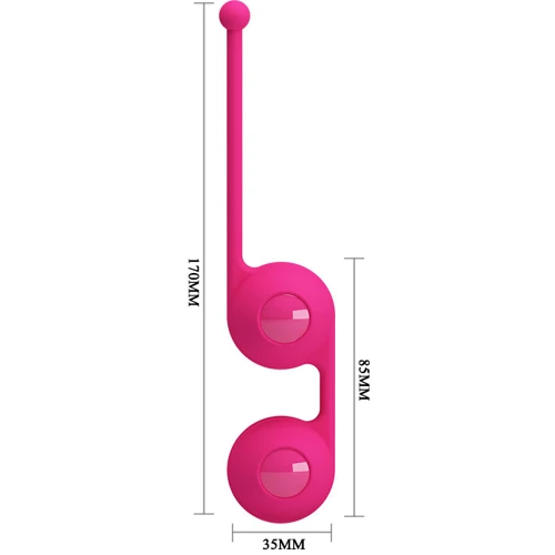 Вагинальные шарики Pretty Love Kegel Tighten Up Balls III Pink