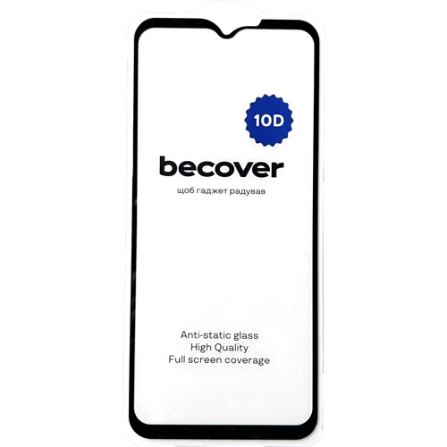 BeCover Tempered Glass 10D Black for Samsung G766 Galaxy XCover7 Pro (713554)