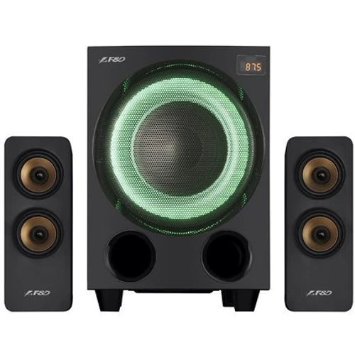 Акустическая система F&D F770X 2.1 Black: Формат акустики 2.1