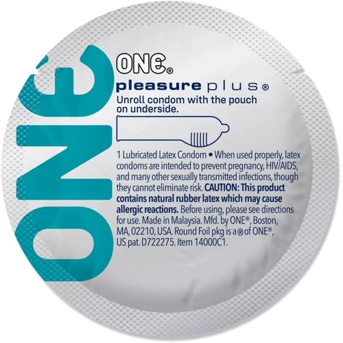 Набор презервативов ONE Pleasure Plus 100 шт, мегапак тюб