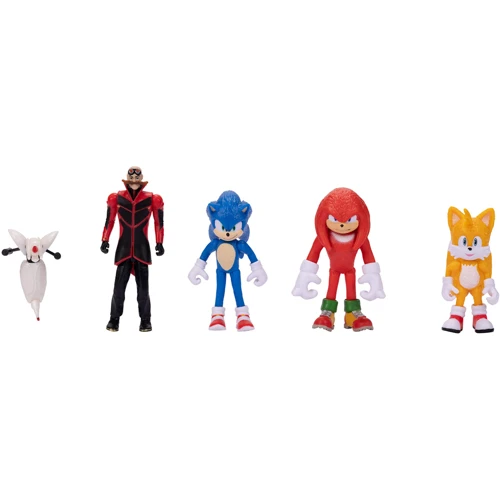 Набор Sonic the Hedgehog 2 Соник и друзья 5 игровых фигурок 6 см (412684): Тип Набор игровых фигурок
