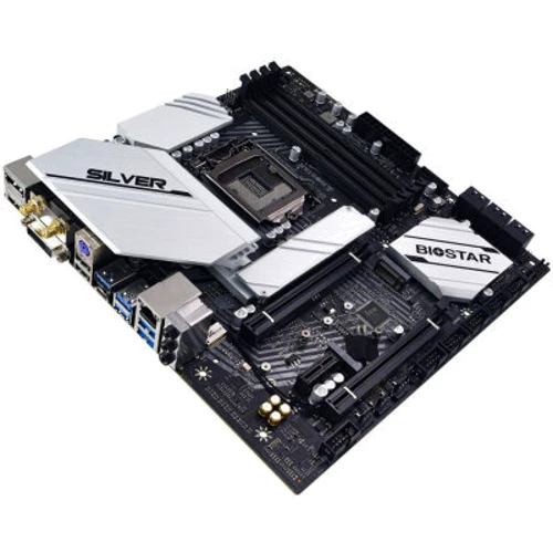 Biostar B560M-SILVER: Разъемы на плате SATA 3.0, M.2