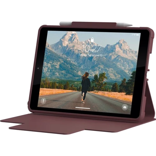 Аксессуар для iPad Urban Armor Gear UAG [U] DOT Aubergine (12191V314747) for iPad 10.2" 2019-2021: Особенности Надежная защита от царапин и загрязнений, отделение для стилуса, трансформируется в подставку