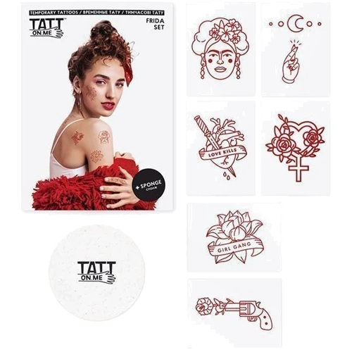 Тимчасові татуювання TATTon.me Frida set (TSFrida) фото 4