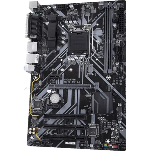 GIGABYTE H310 D3 2.0: Оперативна пам'ять 2x DDR4 2666, до 32 Гб