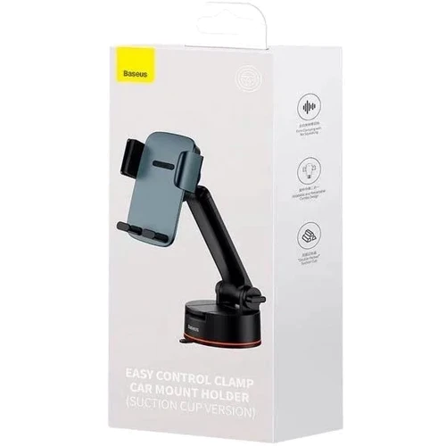 Держатель Baseus Car Holder Easy Control Clamp Pro Black (SUYK020014): Особенности автодержатель