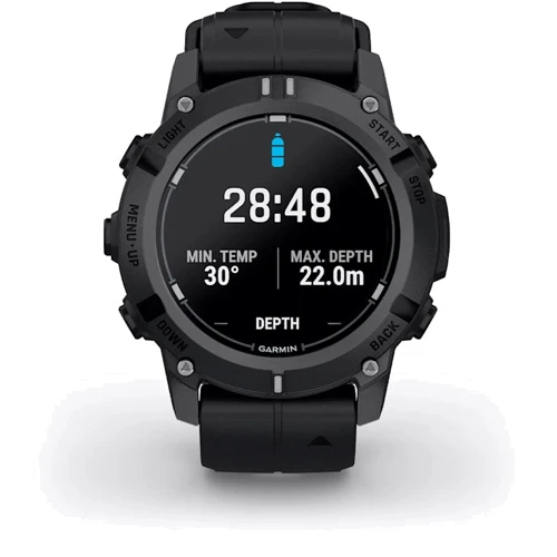 Смарт-часы Garmin Descent G2 Black with Black Band (010-02986-00) фото 7