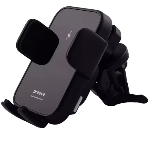Держатель Proove Car Holder Wireless Charger Triple Сlamp 15W Black: Тип автомобильный