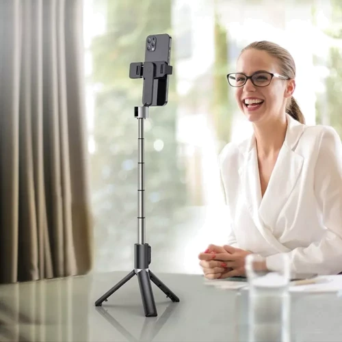 Hoco K16 Aluminum Alloy Fill Light Live Broadcast Black фото 7