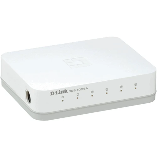 Сетевой коммутатор D-Link DGS-1008A: Порты только Gigabit Ethernet (10/100/1000)