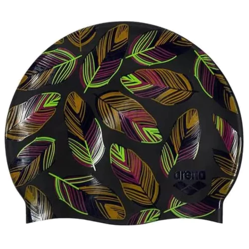 Шапочка для плавания Arena PRINT 2 (1E368-214) UNI falling leaves