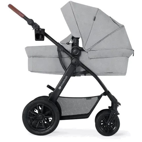 Универсальная коляска 3 в 1 Kinderkraft Xmoov CT Light Gray (KSXMOV00LGR3000): Возможность установки люльки есть