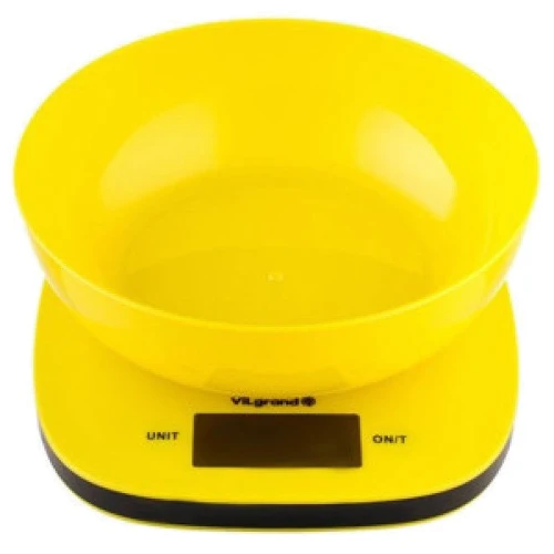 Весы кухонные Erstech VKS-517 yellow