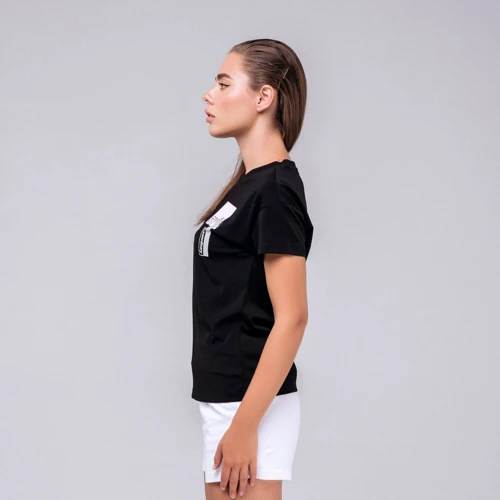 Спортивна футболка Peak FW601352-BLA 44 чорна: Сезон Всесезон