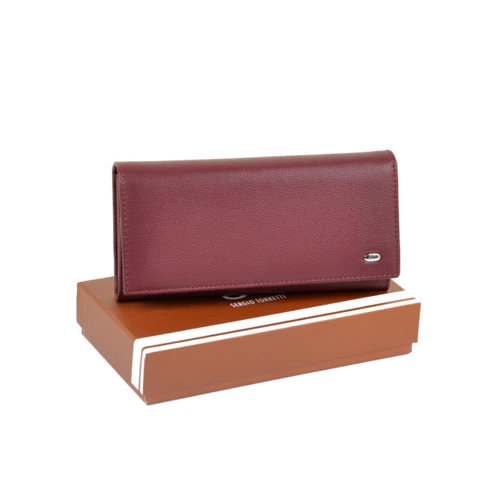 Женский кошелек Sergio Torretti бордовый (29762 dark-red)