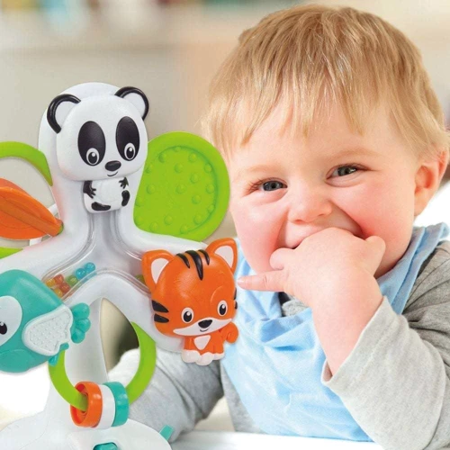 Игрушка на присоске Clementoni Round & Round Animals (17261)
