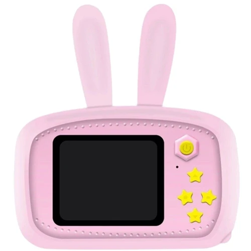 Цифровий дитячий фотоапарат Baby Photo Camera Rabbit pink