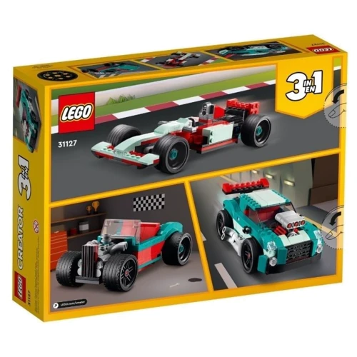 Конструктор Lego Creator 3-in-1 Уличные гонки 258 деталей (31127): Серия Creator