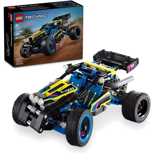 Конструктор LEGO Technic Позашляховик баги для гонки 219 деталей (42164): Рекомендований вік 8