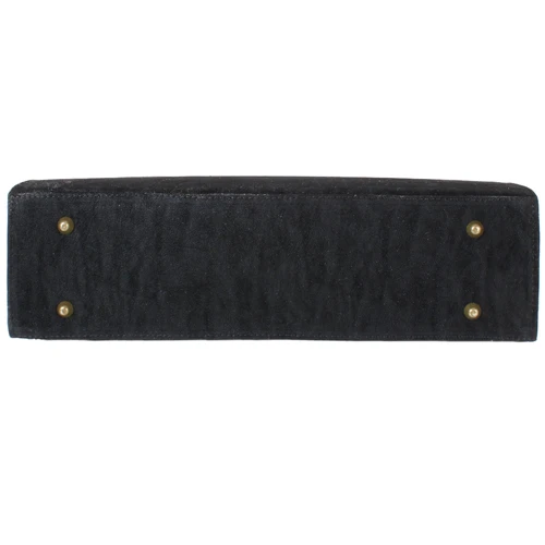 Женская сумка тоут Laskara черная (LK10199-black-bronze): Тип ручки Со съемным ремнем, Плечевой ремень, С двумя ручками, Длинная ручка