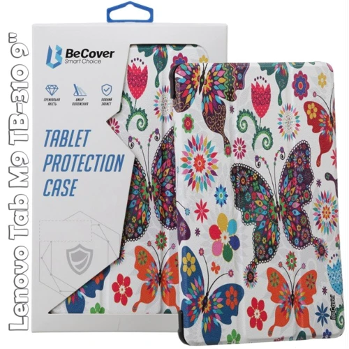 Аксессуар для планшетных ПК BeCover Smart Case Butterfly for Lenovo Tab M9 TB-310 9" (709227): Цвет рисунок
