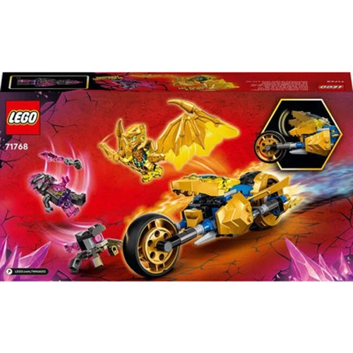 Конструктор LEGO NINJAGO Мотоцикл золотого дракона Джея (71768): Кількість деталей, шт. 137