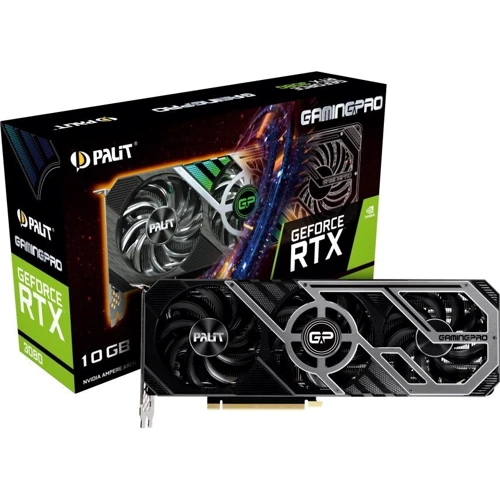 Видеокарта Palit GeForce RTX 3080 GamingPro (NED3080019IA-132AA) LHR: Форм-фактор Стандартная