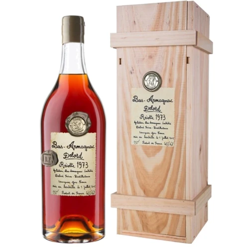 Арманьяк Delord Bas-Armagnac 1973 gift box 40.0 % 0.7 л (WHS3324113719732)