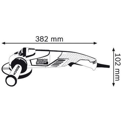 Шлифмашина угловая (болгарка) Bosch GWS 15-125 CIH V (0601830222): Макс. диаметр диска 125 мм