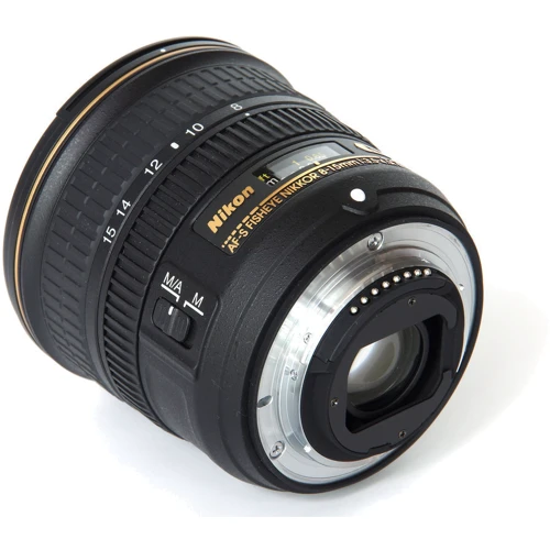 Объектив для фотоаппарата Nikon AF-S Fisheye Nikkor 8-15mm F/3.5-4.5E ED: Байонет Nikon F