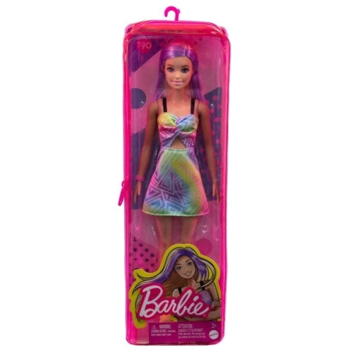 Кукла Barbie Модница в летнем радужном платье (HBV22): Высота, см 29