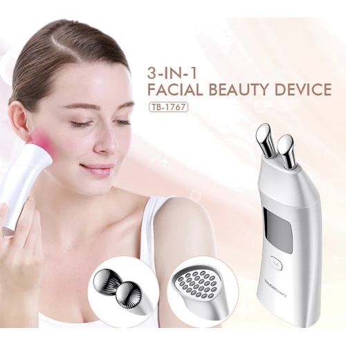 Микротоковый аппарат для омоложения лица TOUCHBeauty 3-in-1 Facial Beauty Device TB-1767 фото 9