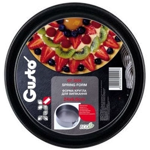Форма Gusto GT-3224 круглая разъемная 24x6.8см (100056): Форма круглая