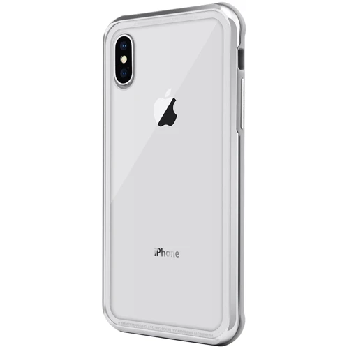 Чохол для iPhone SwitchEasy iGlass Silver (GS-103-46-170-26) for iPhone Xs Max: Тип чохла накладка на задню частину