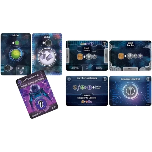 Настільна гра WizKids Sidereal Confluence: Remastered Edition EN Англійською мовою: Виробник WizKids