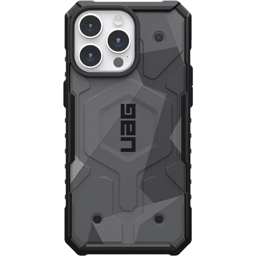 Чехол для iPhone Urban Armor Gear UAG Pathfinder SE MagSafe Geo Camo (114303114033) for iPhone 15 Pro Max: Цвет серый