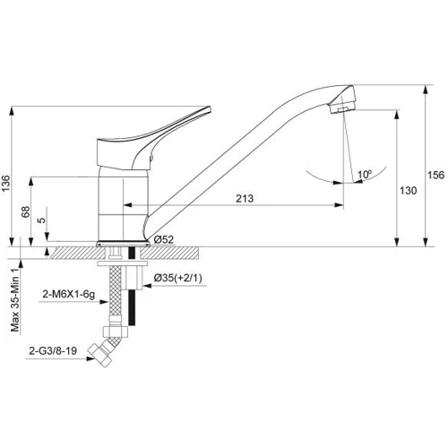Kernau KWT 03A PURE WHITE