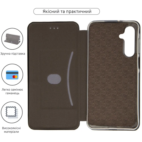 Чохол для телефона ArmorStandart G-Case Black для Samsung A165 Galaxy A16 4G (ARM80129): Тип чехол-книжка