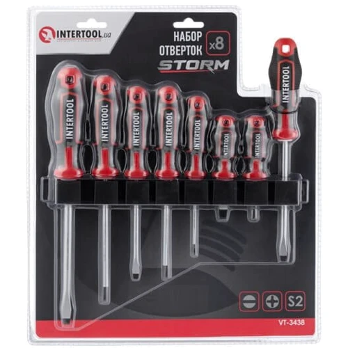 Набор отверток Intertool (VT-3438)