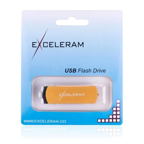 USB-флешка eXceleram 128GB P2 Series USB 3.1 Gen 1 Gold/Black (EXP2U3GOB128): Максимальна швидкість читання, МБ / с 100