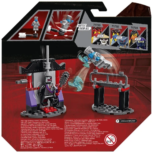 LEGO NINJAGO Грандіозний бій: Зейн проти Ніндроіда (71731): Серія NINJAGO