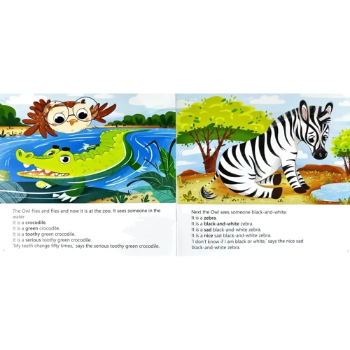Тетяна Кузьменко: The Owl at the Zoo. Сова в зоопарку: Производитель Сова