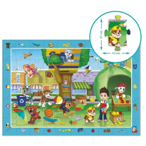 Обсервационный пазл Dodo Paw Patrol Летние развлечения 50 элементов (200464)