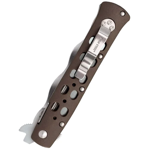 Нож Cold Steel 4" TI-Lite Kris Blade Zytel Handle Brown (CST CS-26SP): Тип ножа Складной