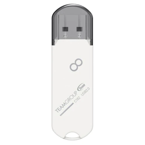 USB-флешка Team 8GB C182 White USB 2.0 (TC1828GW01)