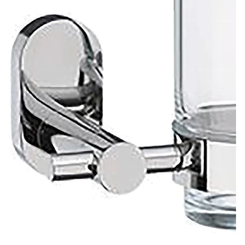 Склянка для зубних щіток KELA Lucido срібляста 11.5х7.5х9.5 см (22675)