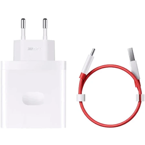 Зарядное устройство OnePlus USB Wall Charger SuperVOOC 80W White with USB-C Cable