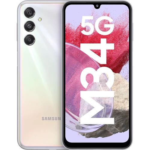 Смартфон Samsung Galaxy M34 5G 8/128Gb Prism Silver M346B